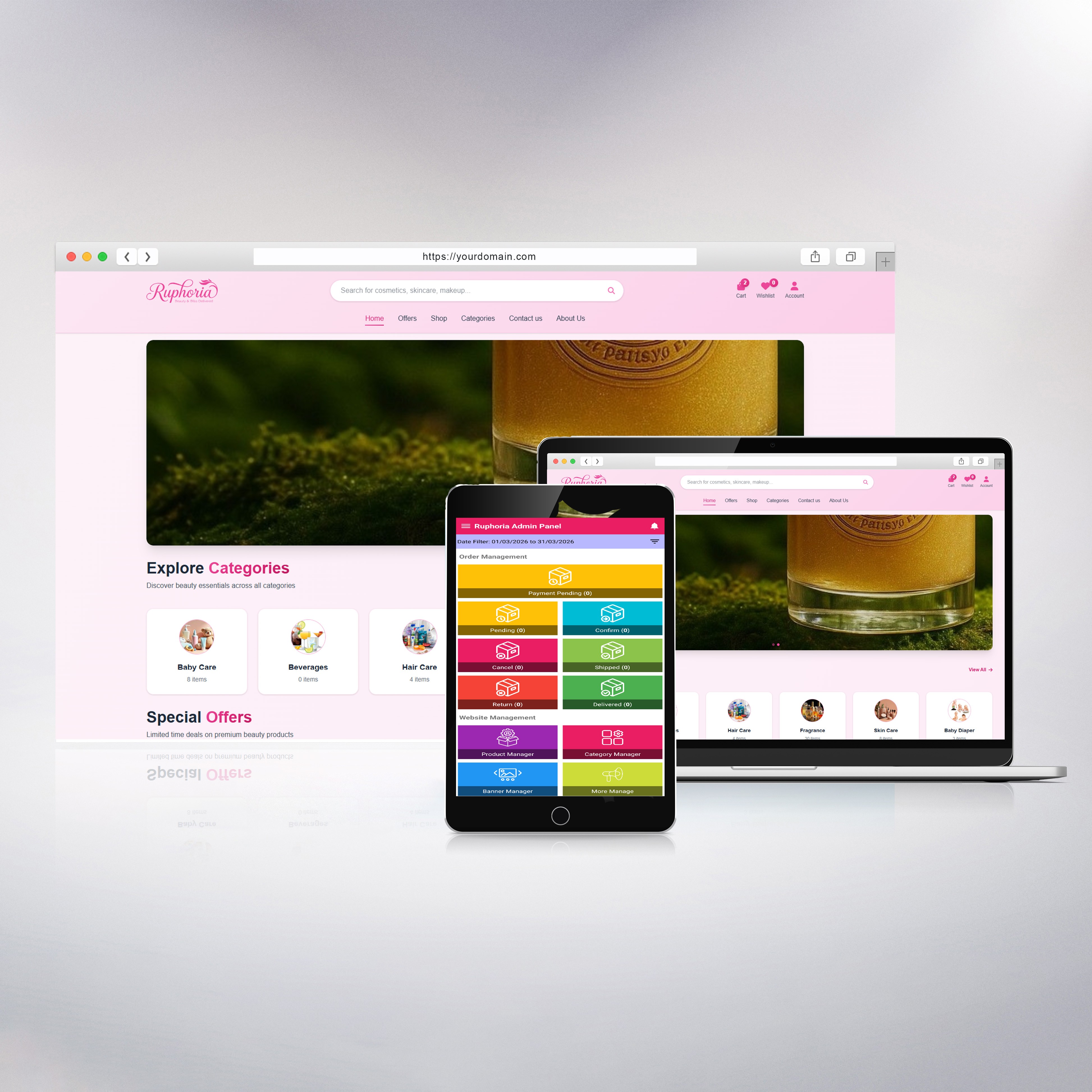 OmniSync Pro: Laravel eCommerce & Integrated Android POS ERP